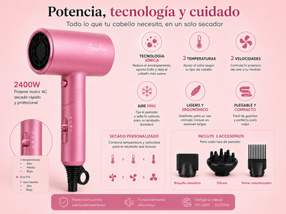Secador iónico